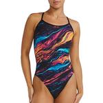 Women's TYR Durafast Elite Trinityfit Magmata One Piece Swimsuit - Thumbnail 1 of 3