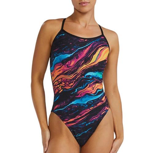 Women's TYR Durafast Elite Trinityfit Magmata One Piece Swimsuit - Primary Image