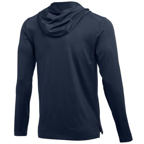Men's Nike Dri-FIT Cowl Neck Long Sleeve Hooded Shirt - Primary Image