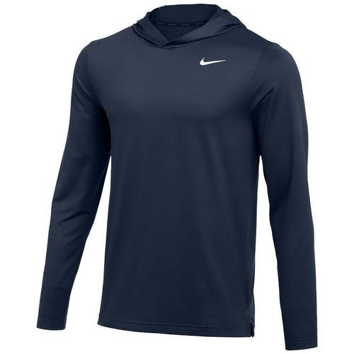 Men's Nike Dri-FIT Cowl Neck Long Sleeve Hooded Shirt - Primary Image