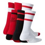 Kids' Nike Everyday Cushioned 6 Pack Crew Socks - Thumbnail 2 of 5