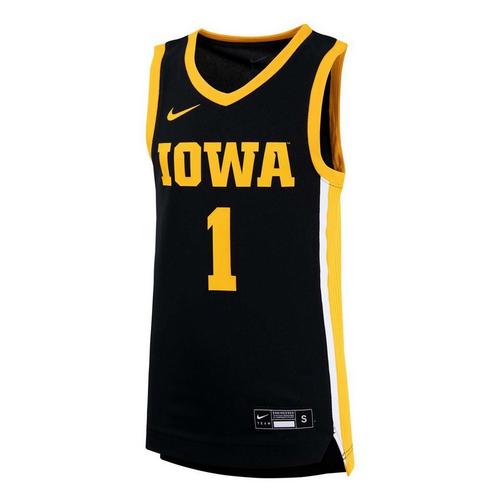 Nike Kids' Iowa Hawkeyes Basketball Replica Jersey - Primary Image