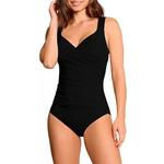 Women's Jantzen Surplice Draped One Piece Swimsuit - Thumbnail 1 of 2