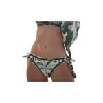 Women's Cosita Linda Brushes Palms Tie Side Latin Swim Bottoms - Thumbnail 1 of 2
