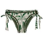 Women's Cosita Linda Brushes Palms Tie Side Latin Swim Bottoms - Thumbnail 2 of 2