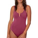 Women's Jantzen Carmelita V-Neck One Piece Swimsuit - Thumbnail 1 of 2