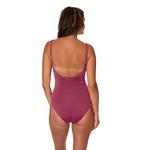 Women's Jantzen Carmelita V-Neck One Piece Swimsuit - Thumbnail 2 of 2