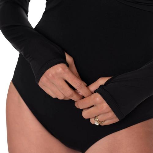 Women's Jantzen Kim Rashguard One Piece Swimsuit - Primary Image