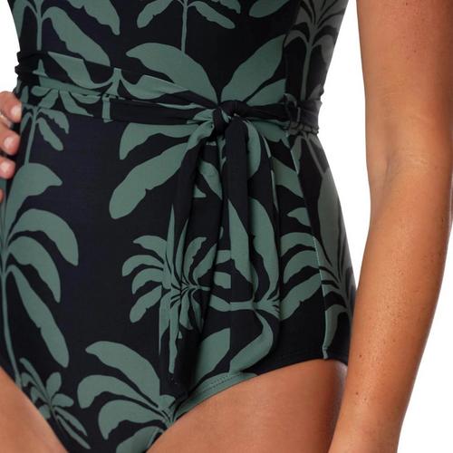 Women's Jantzen Tropical Palms Ivana One Piece Swimsuit - Primary Image