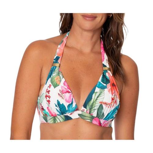 Women's Jantzen Hawaiian Sunrise Amy Halter Swim Bikini Top - Primary Image