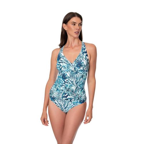 Women's Jantzen Palm Camouflage Louise Swim Tankini - Primary Image