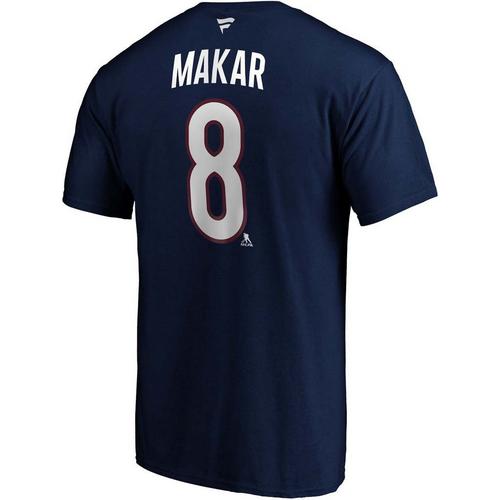 Fanatics Colorado Avalanche Cale Makar #8 Authentic Name & Number T-Shirt - Primary Image