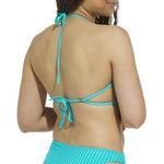 Women's damsel Bandeau Fancy Rib Swim Bikini Top - Thumbnail 3 of 3