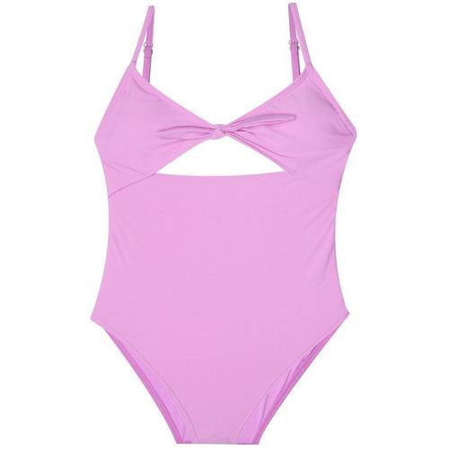 Women's damsel Twist Front One Piece Swimsuit - Primary Image