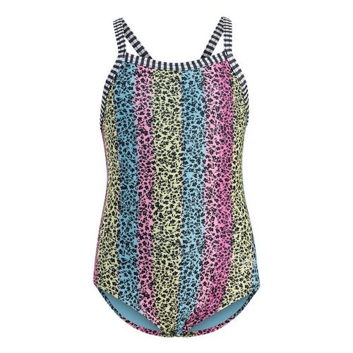 Girls' GK Elite Sportswear Dolfin Print One Piece Swimsuit - Primary Image
