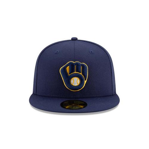 New Era Milwaukee Brewers Authentic Collection On Field 59Fifty Fitted Hat - Primary Image