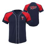 Genuine Stuff Kids' Minnesota Twins Fashion Jersey - Thumbnail 1 of 3