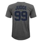 Genuine Stuff Kids' New York Yankees Aaron Judge #99 Tri-Blend Name & Number T-Shirt - Thumbnail 2 of 3