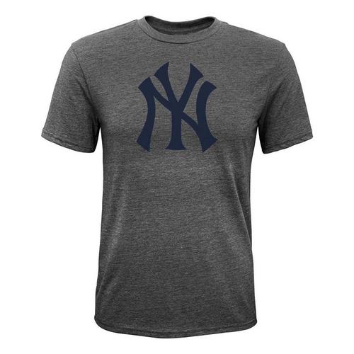 Genuine Stuff Kids' New York Yankees Aaron Judge #99 Tri-Blend Name & Number T-Shirt - Primary Image