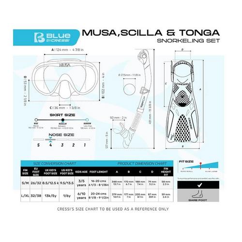 Cressi Musa Explorer Set - Primary Image