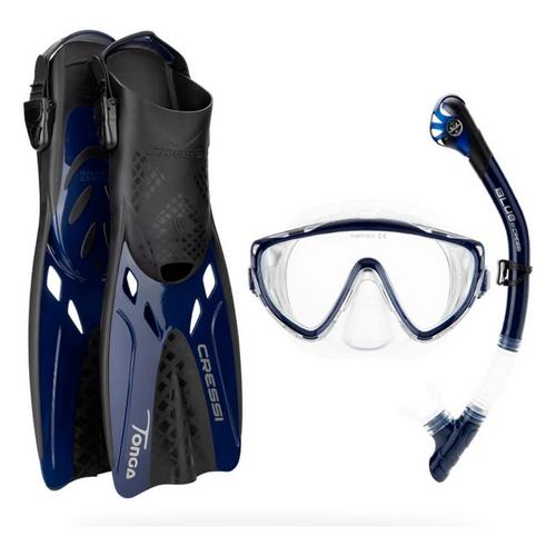 Cressi Tino Adventure Snorkel Set - Primary Image