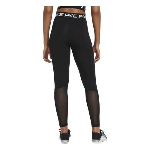 Women's Nike Pro Mid-Rise Mesh-Paneled Tights - Primary Image