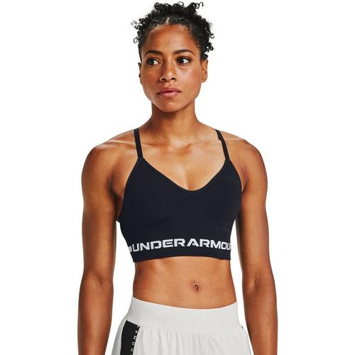 Women's Under Armour Seamless Low Long Sports Bra - Primary Image