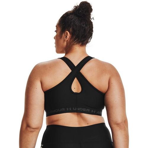 Women's Under Armour Plus Size Mid Crossback Sports Bra - Primary Image