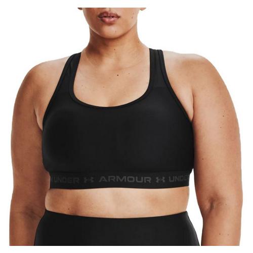 Women's Under Armour Plus Size Mid Crossback Sports Bra - Primary Image