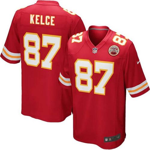 Nike Kansas City Chiefs Travis Kelce #87 Game Jersey - Primary Image