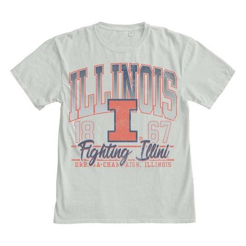 Blue 84 Illinois Fighting Illini Kicking It T-Shirt - Primary Image