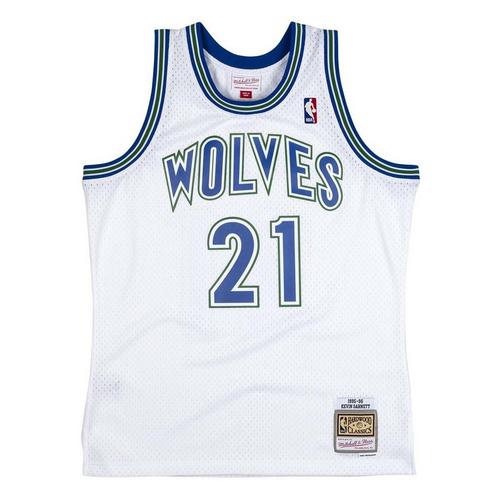Mitchell and Ness Minnesota Timberwolves Kevin Garnett #21 '95-'96 Swingman Jersey - Primary Image