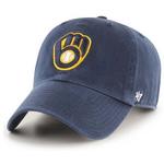 47 Brand Milwaukee Brewers Clean Up Snapback Hat - Thumbnail 1 of 2
