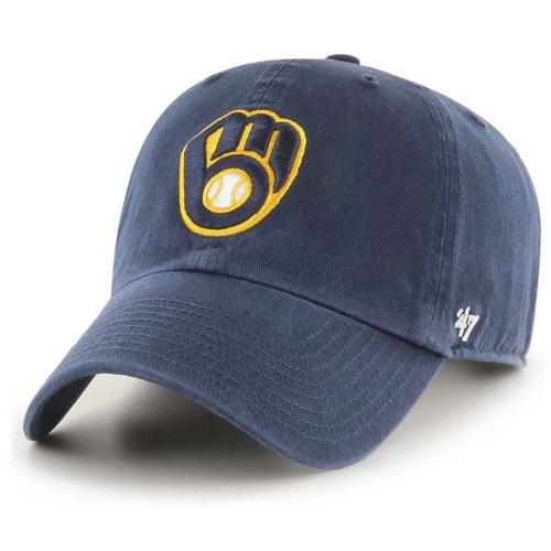 47 Brand Milwaukee Brewers Clean Up Snapback Hat - Primary Image
