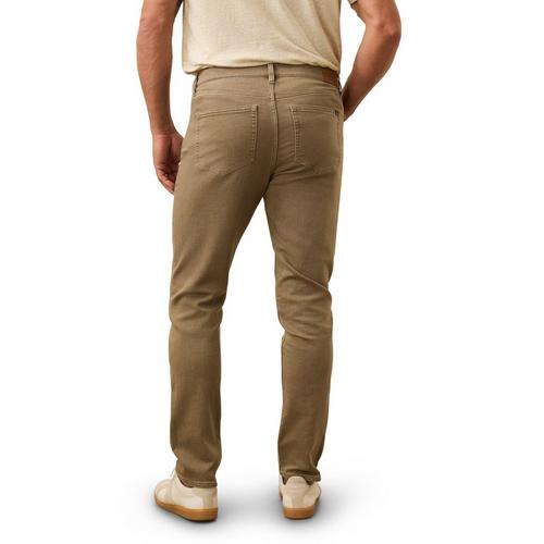 Men's Faherty Terry 5 Pocket Slim Fit Straight Jeans - Primary Image