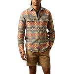 Men's Faherty Doug Good Feather Canyon Long Sleeve Button Up Shirt - Thumbnail 2 of 3
