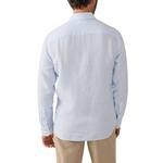Men's Faherty Laguna Linen Long Sleeve Button Up Shirt - Thumbnail 2 of 3