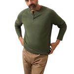 Men's Faherty ls Cloud Long Sleeve Henley - Thumbnail 1 of 3
