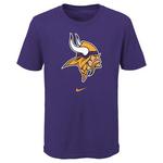 Nike Kids' Minnesota Vikings Team Logo T-Shirt - Thumbnail 1 of 2
