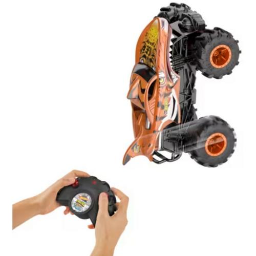 Hot Wheels RC Monster Trucks HW Tiger Shark RC in 124 Scale Remote-Control Toy Truck - Primary Image