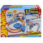 Hot Wheels Track Creator Boosted Jump Speedway Set With 164 Scale Toy Car & Motorized Booster - Thumbnail 1 of 6