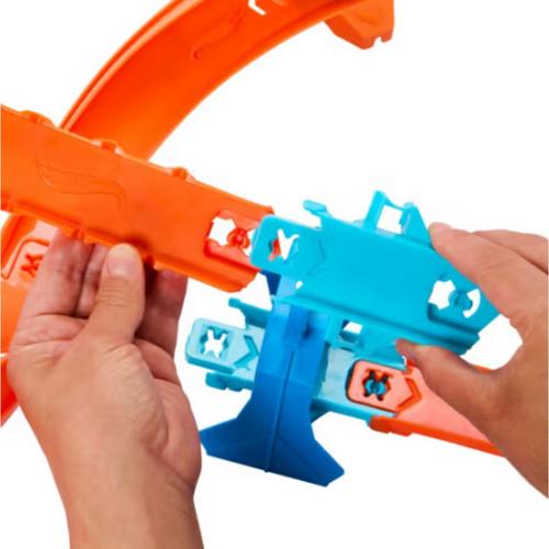 Hot Wheels Track Creator Boosted Jump Speedway Set With 164 Scale Toy Car & Motorized Booster - Primary Image