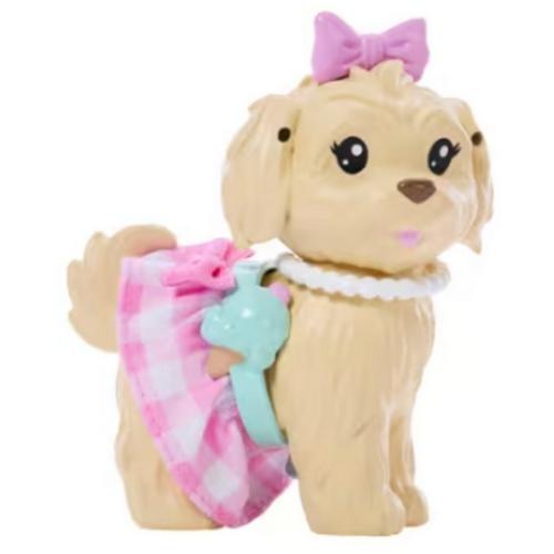 Barbie Twinning Looks Fashion Doll With Pet Dog, Matching Pink Clothes & Accessories, Blonde - Primary Image