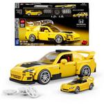 Mattel Brick Shop Hot Wheels 07 Honda S2000 Building Toy Kit (257 Pieces) - Thumbnail 1 of 6