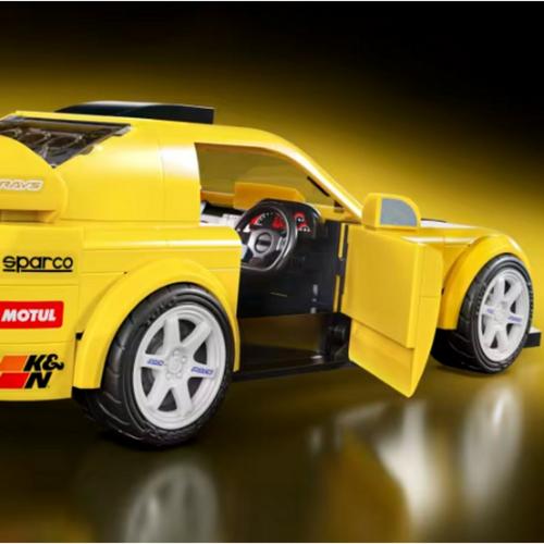 Mattel Brick Shop Hot Wheels 07 Honda S2000 Building Toy Kit (257 Pieces) - Primary Image