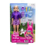 Barbie Malibu Outdoor Adventures Fashion Doll With 10+ Camping-Themed Accessories including Pet - Thumbnail 5 of 6