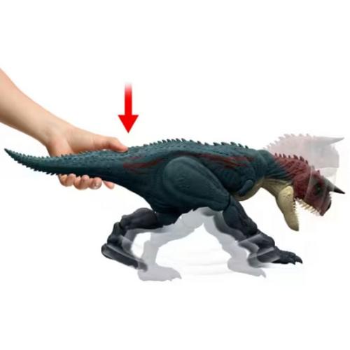 Jurassic World Charge N Chomp Carnotaurus Running Roaring Dinosaur Action Figure - Primary Image