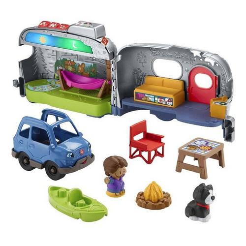 Fisher Price Light-Up Camper Playset - Primary Image