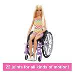 Barbie Wheelchair Doll Blonde - Thumbnail 3 of 6