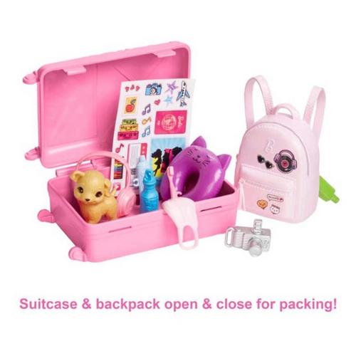 Barbie Malibu Travel Set with Puppy - Primary Image